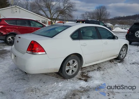 2012 Chevrolet Impala Ls из США, поврежденный, VIN 2G1WF5E36C1151936